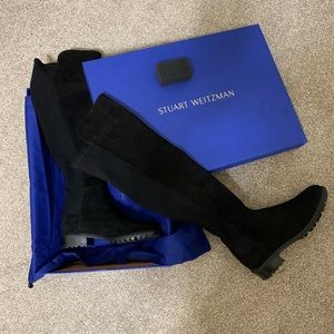 Stuare Weitzman 5050 City black suede